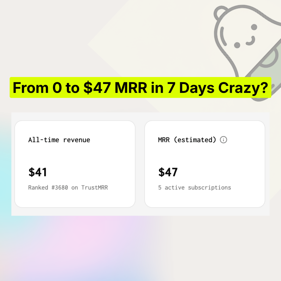 I Built a Reminder Bot. My Hands Were Shaking When I Got the First Payment.